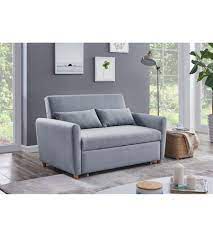 Riposare sui nostri divani a due posti è un lusso che sappiamo che meriti. Divano Letto Due Posti Pull Out Grigio