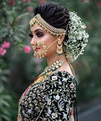 You don't need to copy exact indian wedding hairstyles, just use any hairstyle as a start. Reception Indian Bridal Hairstyle For Short Hair Novocom Top