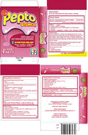 pepto bismol bismuth subsalicylate fda package insert