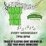 Name That Tune Trivia @ Sleeping Giant Brewing Co