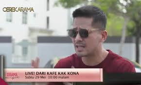 Drama arahan along kamaludin, terbitan sr one sdn bhd. Cerekarama Live Dari Kafe Kak Kona Tv3