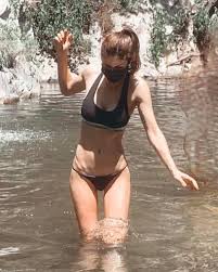 In the romantic photograph posted by alexandra. Alexandra Daddario In A Black Bikini With A Mask On Via Her Instagram Celebswithbigtits