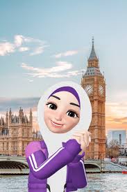  Zepeto Hijab Gambar Animasi Fotografi Remaja