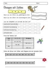 Wieder teilt sie die karten in gleich große stapel auf. Mathematik Arbeitsmaterialien Zahlenraum Zahldarstellung Stellenwert 4teachers De