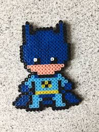 Batman Hama Mini Perler Beads Perler Bead Art Bead Art Perler Beads