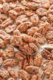 These Candied Pecans Are Made With Just A Few Simple Ingredients And Perfect For A Sweet Treat Or Gift For Friends Nut Butter Recipes Nut Recipes Pecan Recipes