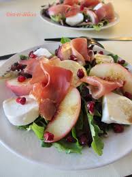 Salade Composee Aux Peches Roties Salades Composees Salade Composee Facile Recette De Salade Composee