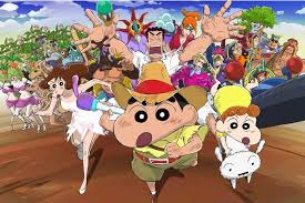 Eiga Crayon Shin Chan Shinkon Ryokō Hurricane Movie 27 Anime News Network