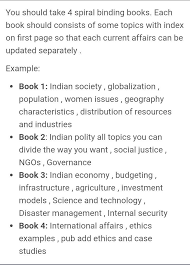 Strategy To Take Notes On Current Affairs Civil Service Exam Ias Study Material School Study Tips