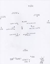 Connect The Dots Trigonometric Identities Connect The Dots Dots Connection