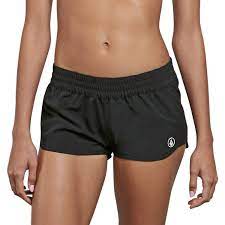 Volcom Simply Solid 2 Boardshorts Women S Swim Shorts Women Board Shorts Volcom Women