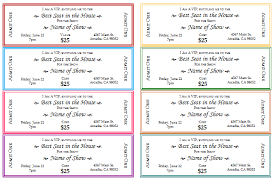 You Can Find Event Ticket Templates That Will Allow You To Quickly And Easily Create The Best Raffle Tickets Template Printable Tickets Concert Ticket Template