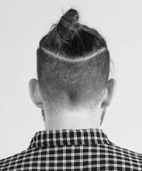 How The Man Bun Undercut Looks From Behind In 2020 Top Knot Hairstyles Mens Hairstyles Hair Styles