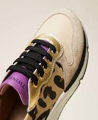 Your shoes do a lot of work and are an opportunity to make a statement. Animal Print Running Shoes