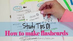 You can share with your classmates, or teachers can make the flash cards for the entire class. Study Tips 2 How To Make Effective Flashcards Youtube