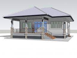 The floor layout does look really neat and well arranged. One Storey Elevated House Concept With 2 Bedrooms Pinoy House Plans Affordable House Plans House Plan Gallery Philippines House Design