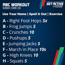 But if you're new to the fitness game, where do you start? Spell Your Name Workout For Beginners