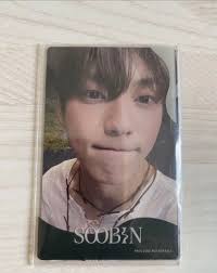 TXT Soobin Sweet Japan Weverse Holo Photocard & Overlay