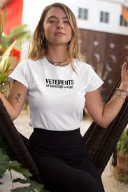 Vetements De Kwartier Latang Vegane Shirts Frauen T Shirts Frauen Shirt