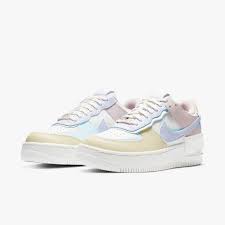 The nike air force 1 shadow delivers versatility in its stylishly distinctive design that allows you to rock this pair on various occasions with a wide variety of outfit ideas. Nike Air Force 1 Shadow Pastel Grailify
