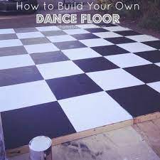 How To Build A Dance Floor Outdoor Dance Floors Dance Floor Wedding Wedding Reception Dance Floor
