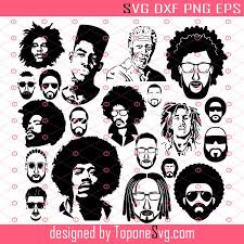 Download Afro Man Svg Afro Bundle Svg Black Man Svg African American Svg Afro Hair Svg Black Boy Svg Rapper Svg Dreads Svg Afro Puffs Svg Eps Dxf Png Cricut Silhouette Toponesvg