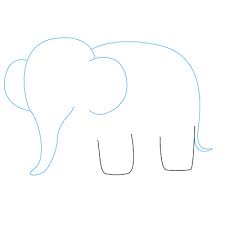Die elefanten sind sehr groß, aber trotzdem sehr niedlich. Elefanten Zeichnen Lernen Schritt Fur Schritt Tutorial Zeichnen Leicht Gemacht