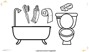 Download and print free taking a bath coloring pages. Toilet Coloring Pages Coloring Home