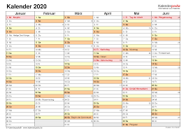 Zykluskalender zum ausdrucken alles im blick. Kalender 2020 Zum Ausdrucken Als Pdf 19 Vorlagen Kostenlos
