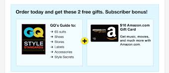 For the next 3 months after joining! Subscribe To Gq Save 75 And Get 2 Free Gifts