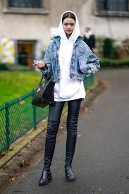 How To Make A Denim Jacket Feel Fresh For Spring Again Casual Winter Outfits Denim Jacket Women Best Jean Jackets