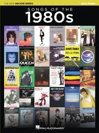 Songs Of The 1980s Easy Piano Na Freenote