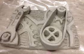 Gcse Y10 Bas Relief Clay Slab Experiment For Portfolio Project 2 St Mary S Catholic High School Sculpture Clay Ceramics Projects Sculpture Lessons