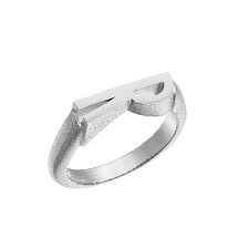 How to use heir in a sentence. Heiring Initials Ringe Rhodineret Solv Karen Norup Smykker