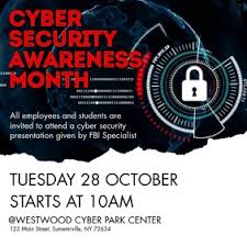 Unique cyber security posters designed and sold by artists. Cyber Security Awareness Month Vorlage Postermywall