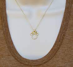 Minnie Mouse Disney Necklace Gold Jewelry 14k Gold Filled Etsy Disney Necklace Real Diamond Necklace Gold Necklace