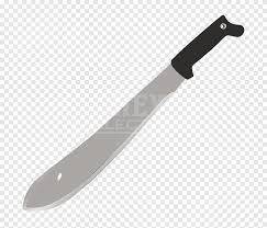 Rambut nya hitam, lurus panjang dan dia mempunyai wajah yang biasa saja. Pisau Bolo Alat Pisau Golok Golok Sudut Senjata Png Pngegg