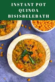Quinoa Bisibelebath Recipe Healthy One Pot Meals Pressure Cooker Recipes Recipes