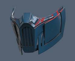 Mk 11 Sub Zero Mask 3d Model Stl Files Etsy Mortal Kombat Sub Zero Mask