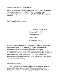 Contoh Karangan Surat Kiriman Tidak Rasmi Kepada Rakan Spm Cute766