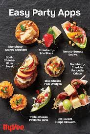 8 Easy Cheesy Party Bites For The Holidays Healthy Snacks Recipes Vegetarian New Years Eve Dinner Holiday Appetizers Easy
