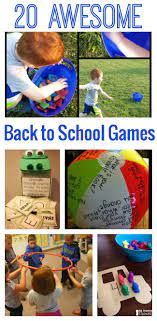 20 Awesome Back To School Games To Get Kids Excited About School Back To School Activities First Day Of School Activities School Activities