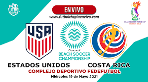 Final primera parte, usa 0, costa rica 0. Estados Unidos Vs Costa Rica En Vivo Premundial Futbol Playa Concacaf 2021
