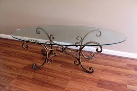 Then, think about the color of the base. Gilded Iron Twisted Rope Cocktail Table Base Julesmoderne Com