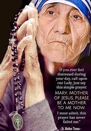 St.Mother Teresa ,please pray for us Amen🙏😇