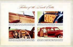 1941 Lincoln Custom Features Car Ads Custom Toy Car