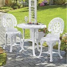 3 Piece Crown Resin Bistro Set From Seventh Avenue Di47541 Outdoor Patio Decor Cast Iron Garden Furniture Outdoor Patio Set