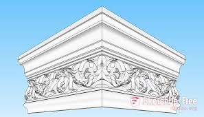 955 Decorative Plaster Sketchup Model Free Download Sketchup Model Decorative Plaster Maine House