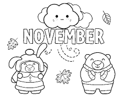 Free thanksgiving coloring pages for kids. November Coloring Page Coloringcrew Com
