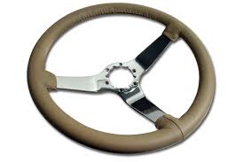 Then the wiper switch can be connected and the bezel slipped into place. Corvette America 1981 1982 Chevrolet Corvette Reproduction Steering Wheel Camel Leather Chrome Spokes
